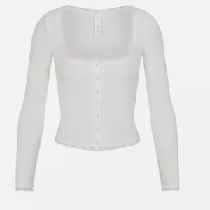 Skims Soft Lounge Long Sleeve Top